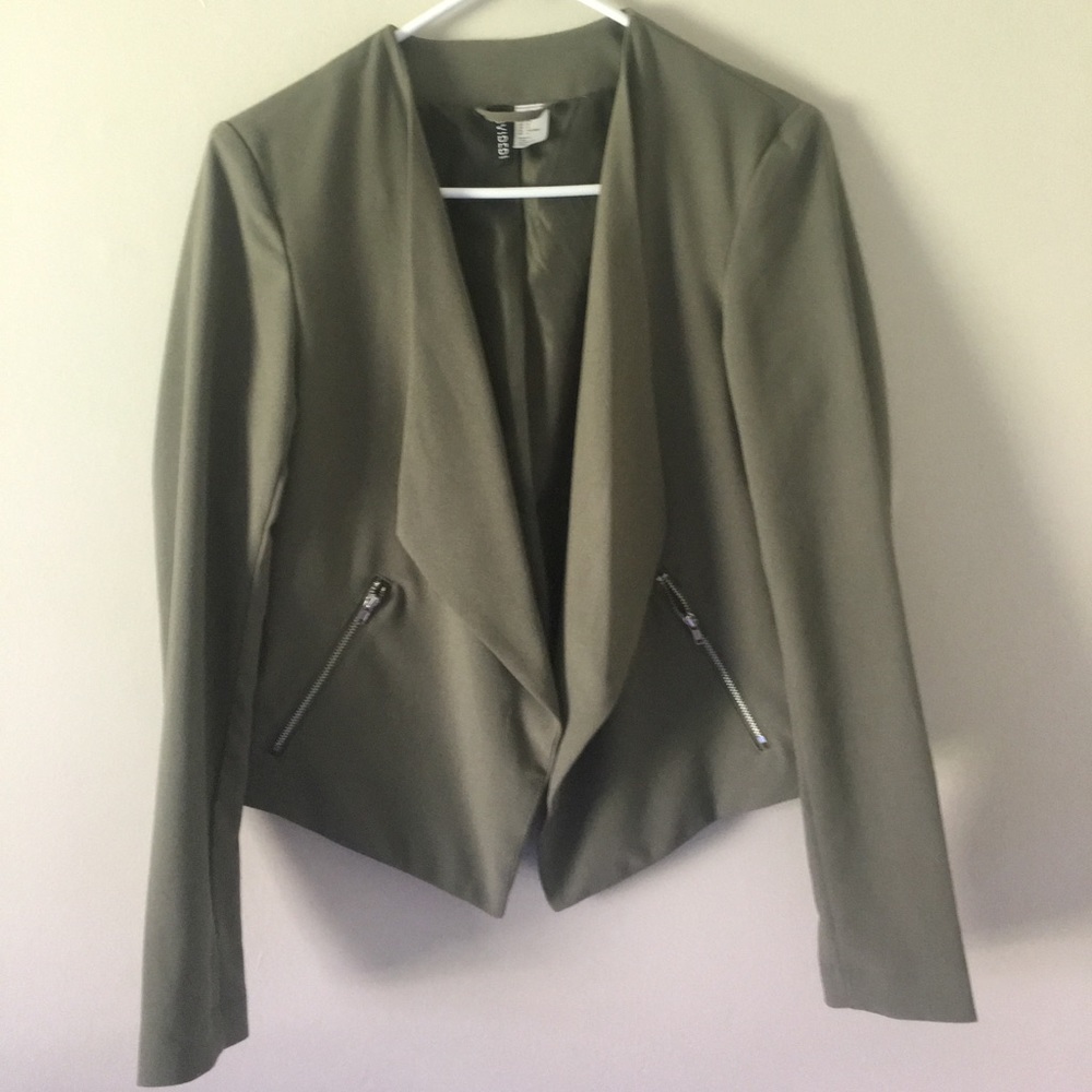 Green blazer